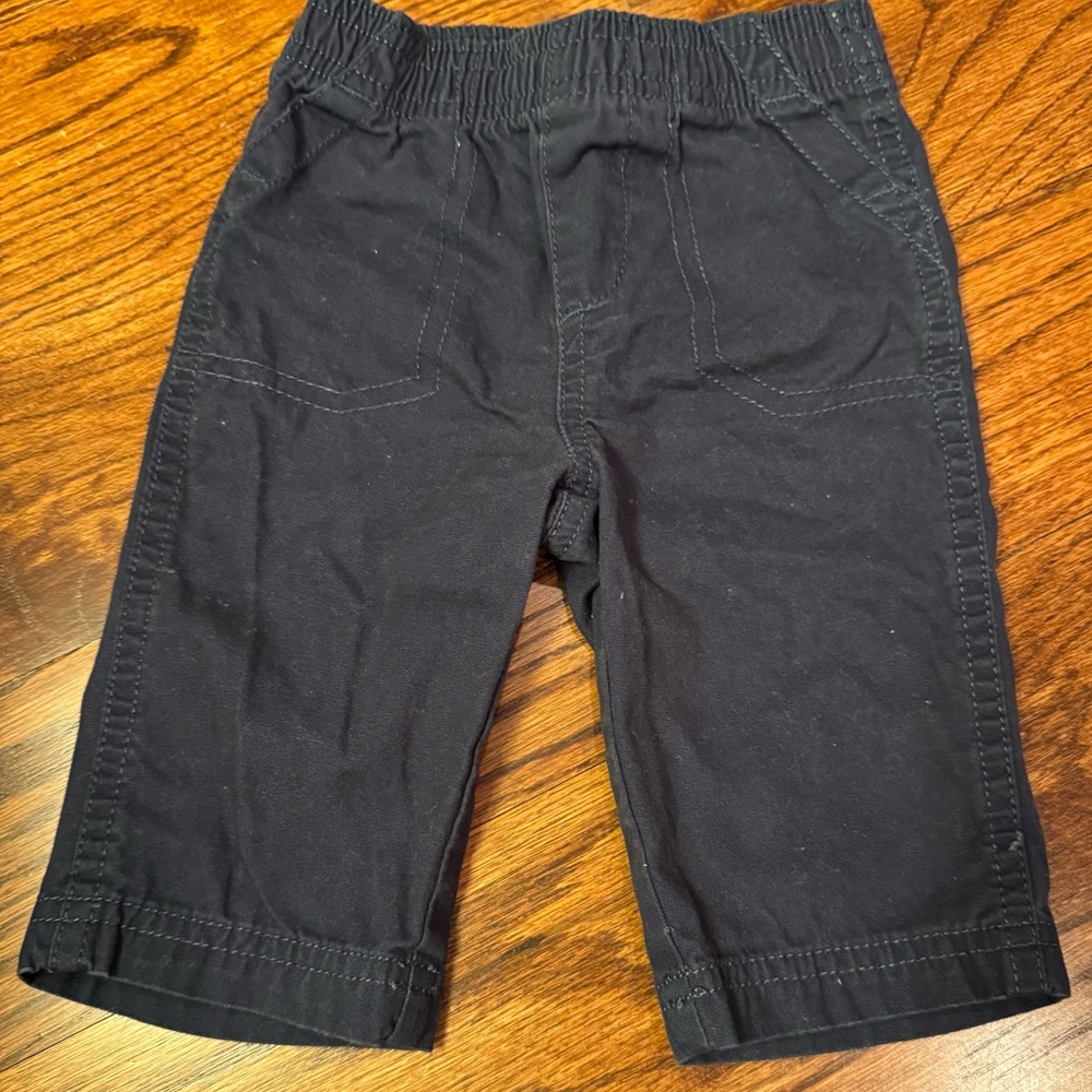 3-6M Navy Khaki Pants